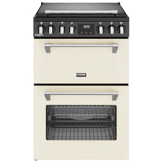 Stoves 444411848 60cm Wide Richmond Deluxe Double Oven Cooker in Cream I