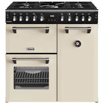 Stoves 444411851 90cm Wide Richmond Dual Fuel Range Cooker in Cream