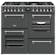 Stoves 444411855 100cm Wide Richmond Dual Fuel Range Cooker in Anthracit