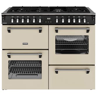 Stoves 444411863 110cm Wide Richmond Dual Fuel Range Cooker in Cream