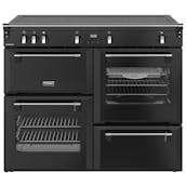 Stoves 444411865 110cm Wide Richmond Induction Range Cooker in Black