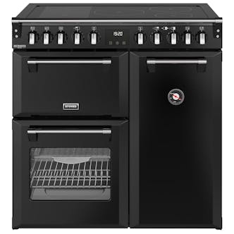 Stoves 444411869 90cm Wide Richmond Deluxe Induction Range Cooker in Bla