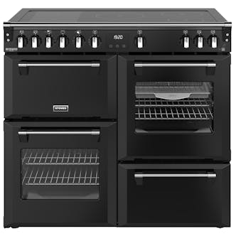 Stoves 444411873 100cm Wide Richmond Deluxe Induction Range Cooker in Bl