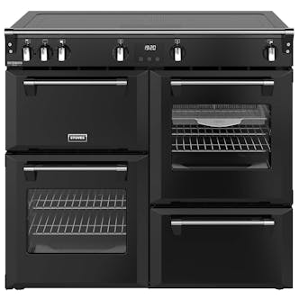 Stoves 444411875 100cm Wide Richmond Deluxe Induction Range Cooker in Bl