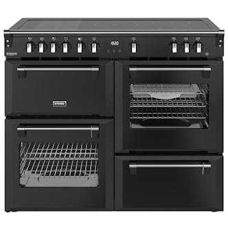 Stoves 444411878 110cm Wide Richmond Deluxe Induction Range Cooker in Bl