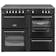 Stoves 444411878 110cm Wide Richmond Deluxe Induction Range Cooker in Bl