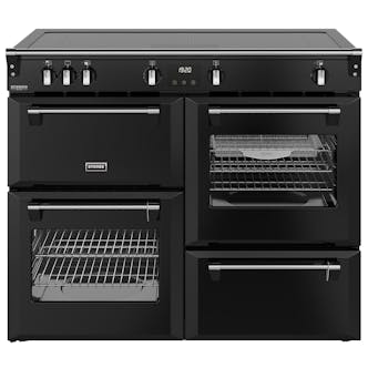 Stoves 444411880 110cm Wide Richmond Deluxe Induction Range Cooker in Bl