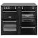 Stoves 444411880 110cm Wide Richmond Deluxe Induction Range Cooker in Bl