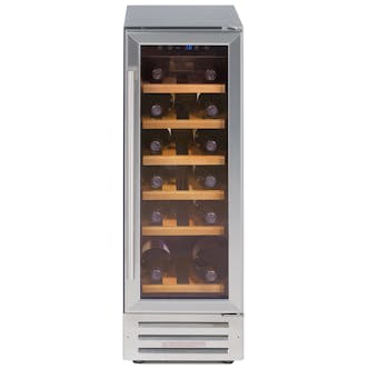 Stoves 444440918 30cm Integrated Wine Cooler in Stainless Steel 18 Bottl