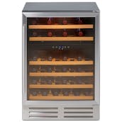 Stoves 444440919 60cm Integrated Wine Cooler in Stainless Steel 46 Bottl