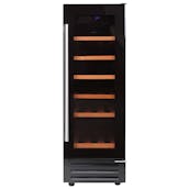 Stoves 444443282 30cm Integrated Wine Cooler in Black 18 Bottle Capacity