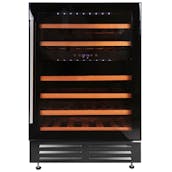 Stoves 444443283 60cm Integrated Wine Cooler in Black 46 Bottle Capacity
