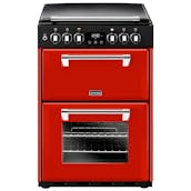 Stoves 444444724 60cm RICHMOND 600DF D/Oven Dual Fuel Cooker in Jalapeno