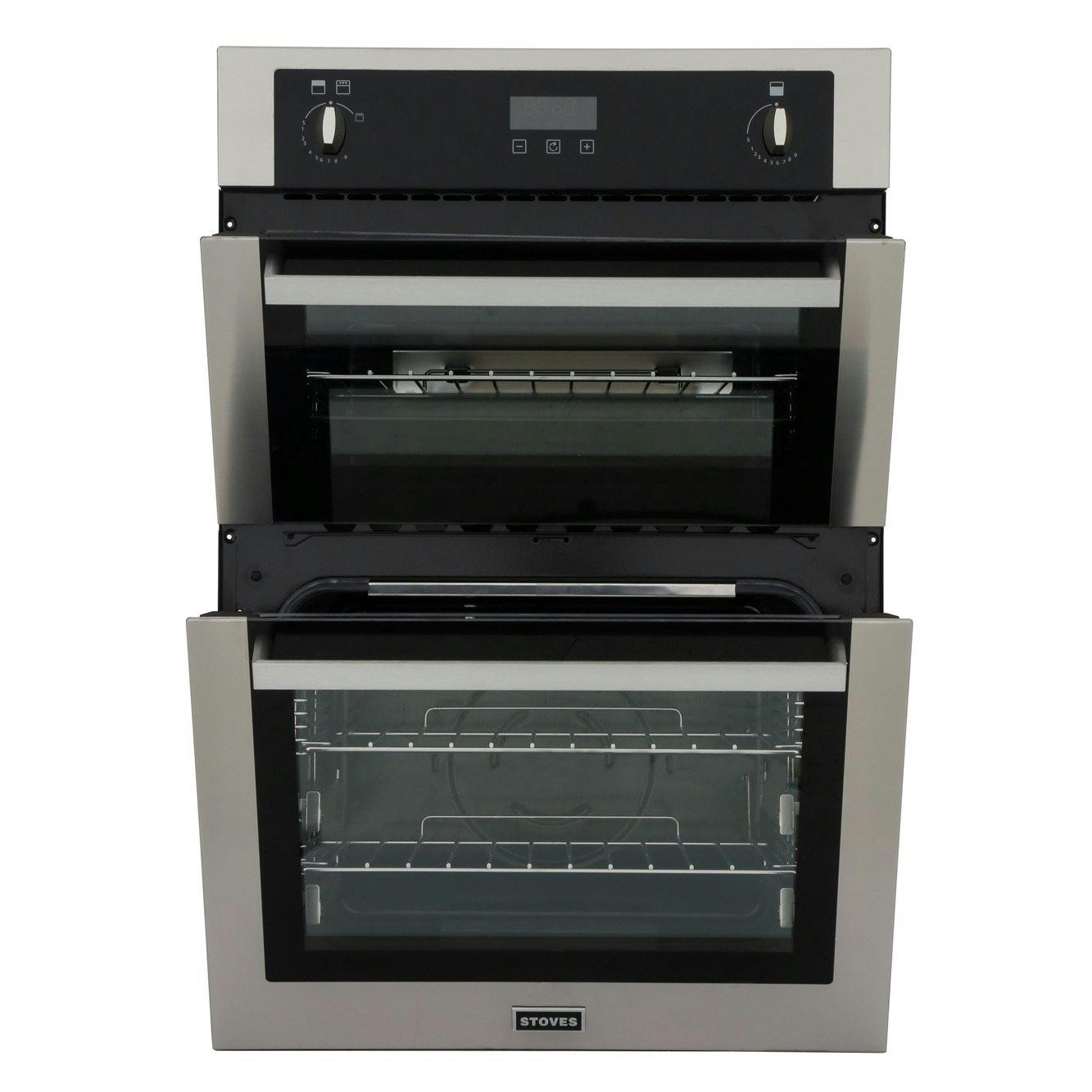 Stoves 444444842 90cm Built-In Gas Double Oven in St/Steel