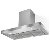 Britannia 544446317 90cm POETICO Flat Hood in St/Steel 3 Speed A Rated