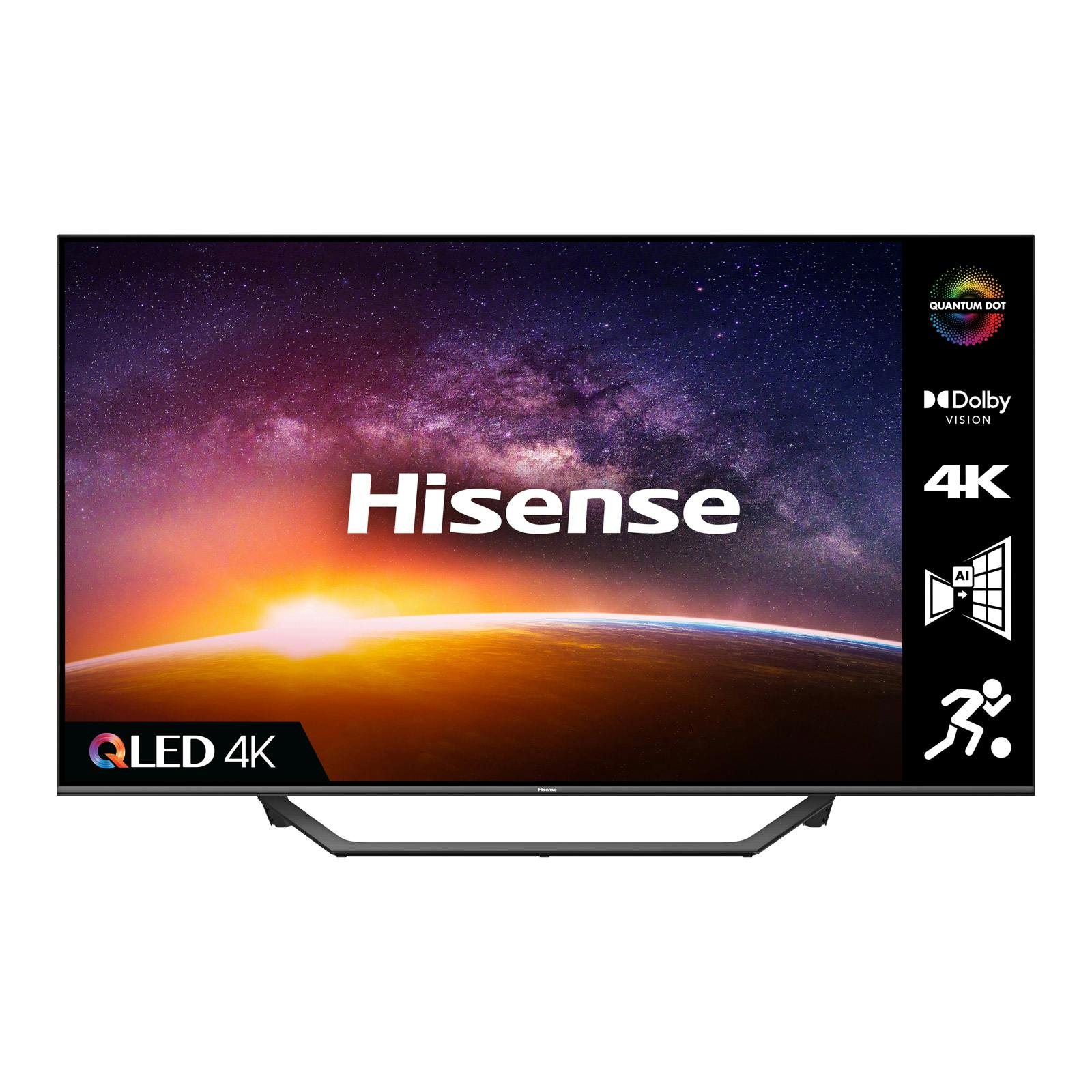 Hisense 55a7gqtuk 55 4k Hdr Uhd Smart Qled Tv Dolby Vision Dolby Atmos