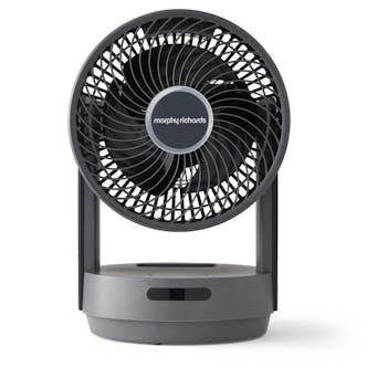 Morphy Richards 820002 Low Noise Cooling Desk Fan - Grey, Timer, Remote Contro