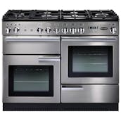 Rangemaster 84320 110cm PROFESSIONAL+ Dual Fuel Range Cooker in S/Steel