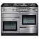 Rangemaster 84320 110cm PROFESSIONAL+ Dual Fuel Range Cooker in S/Steel