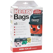 Numatic 907076 Genuine Henry NVM-1CH Hepaflow Filter Vac Bag (5 Pack)