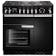 Rangemaster 91630 90cm PROFESSIONAL+ Dual Fuel Range Cooker in Black