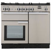 Rangemaster 92590 100cm PROFESSIONAL+ 100 Dual Fuel Range in St/Steel