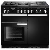 Rangemaster 92600 100cm PROFESSIONAL+ 100 Dual Fuel Range in Black