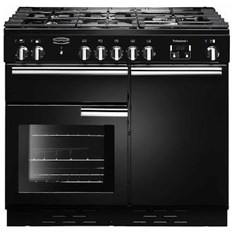 Rangemaster 92600 100cm PROFESSIONAL+ 100 Dual Fuel Range in Black