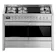 Smeg A4-81 120cm Opera Dual Fuel Range Cooker in Stainless Steel w