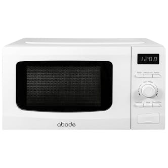 Abode AMD2002-M Manual Microwave Oven - White, 20L 700W