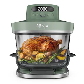 Ninja AS090UKGN CRISPi PRO 5-in-1 Glass Air Fryer in Green