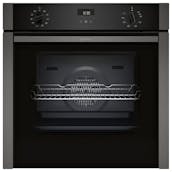 Neff B3ACE4AG3B N50 Built-In Electric Single Oven in Graphite Grey 71L