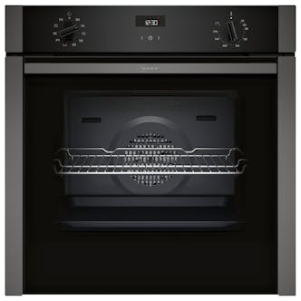 Neff B3ACE4AG3B N50 Built-In Electric Single Oven in Graphite Grey 71L