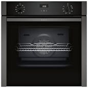 Neff B3ACE4HG0B N50 Built-In Electric Single Oven in Black 71L