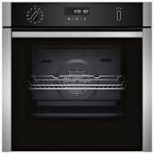 Neff B6ACH7AN7B N50 Built-In Electric Pyrolytic Oven in Black with Stai