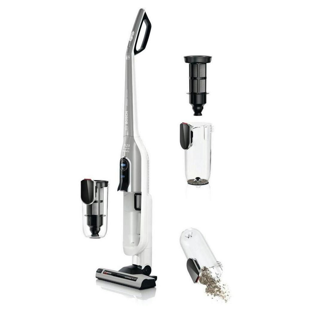 Bosch BBH625M1 Athlet Cordless Bagless Vacuum Cleaner - Silver 25.2v