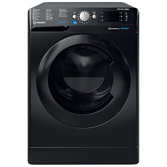 Indesit BDE86436XBUK Washer Dryer in Black 1400rpm 8kg/6kg D Rated