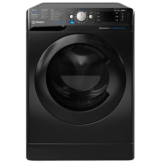 Indesit BDE96436KVUK Washer Dryer in Black 1400 Spin 9kg/6kg D Rated