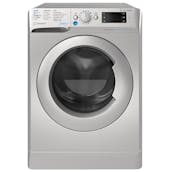 Indesit BDE96436SVUK Washer Dryer in Silver 1400 Spin 9kg/6kg D Rated