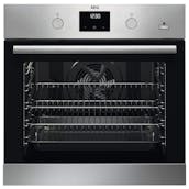 AEG BES35501EM 6000 Series Built In Electric Single Oven St/St