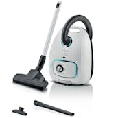 Bosch BGB41HYGGB Series 4 ProHygienic Bagged Vacuum Cleaner in White