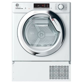 Hoover BHTDH7A1TCE 7kg Fully Integrated Heat Pump Dryer in White A+ Rated