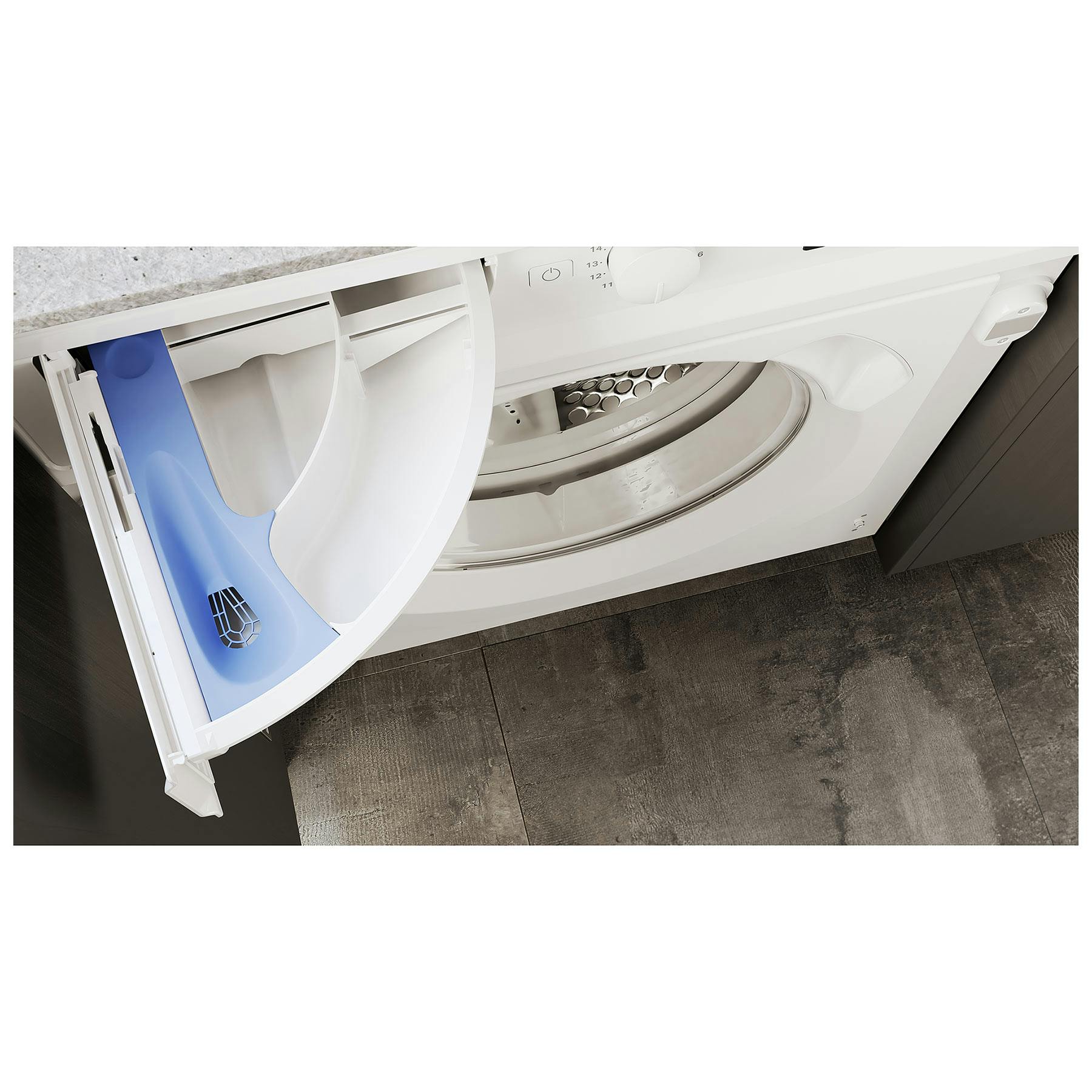 Hotpoint BIWDHG961485 Integrated Washer Dryer 1400 Spin 9kg 6kg D Rated