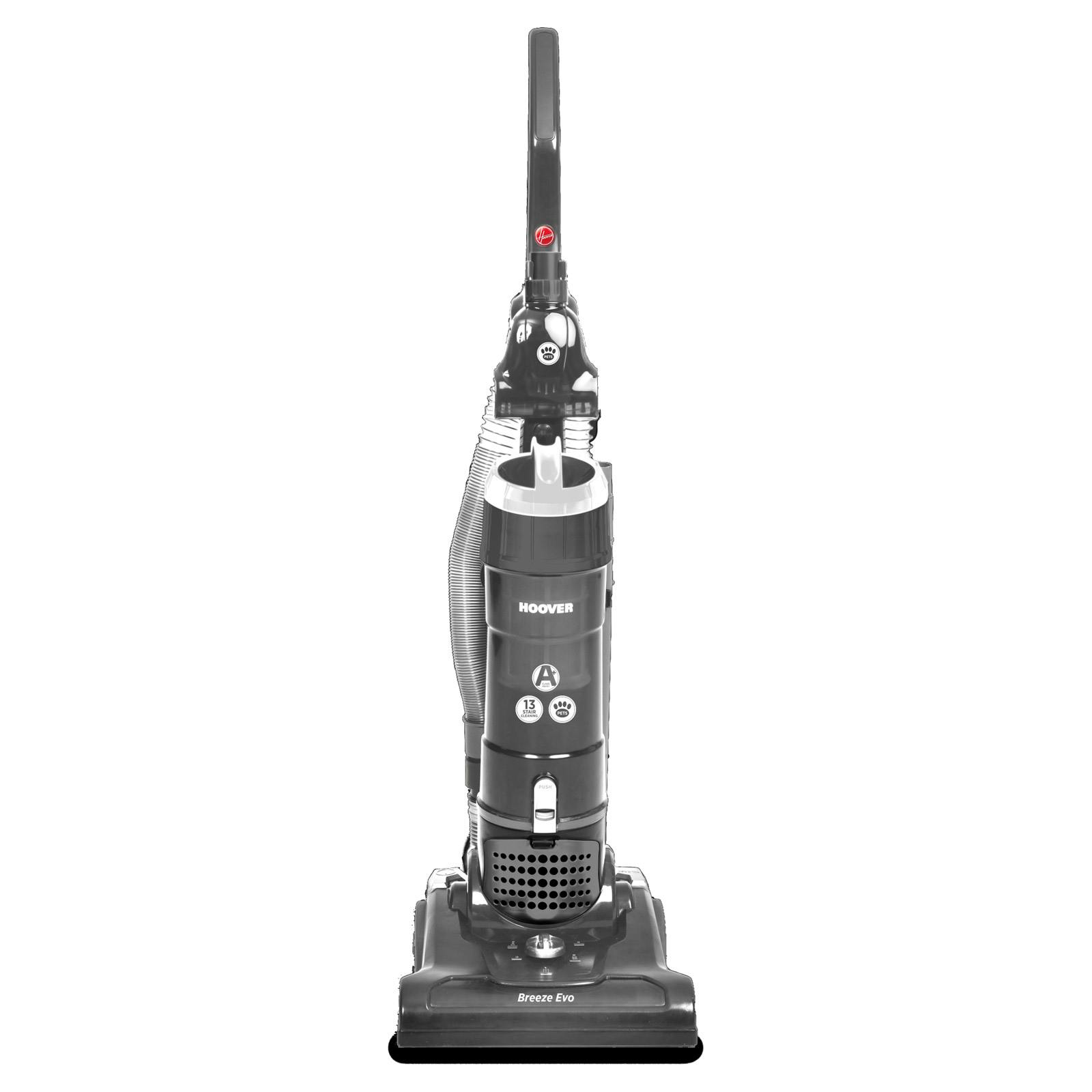 Hoover BO02IC Breeze Evo Pets Bagless Upright Vacuum Cleaner in Grey