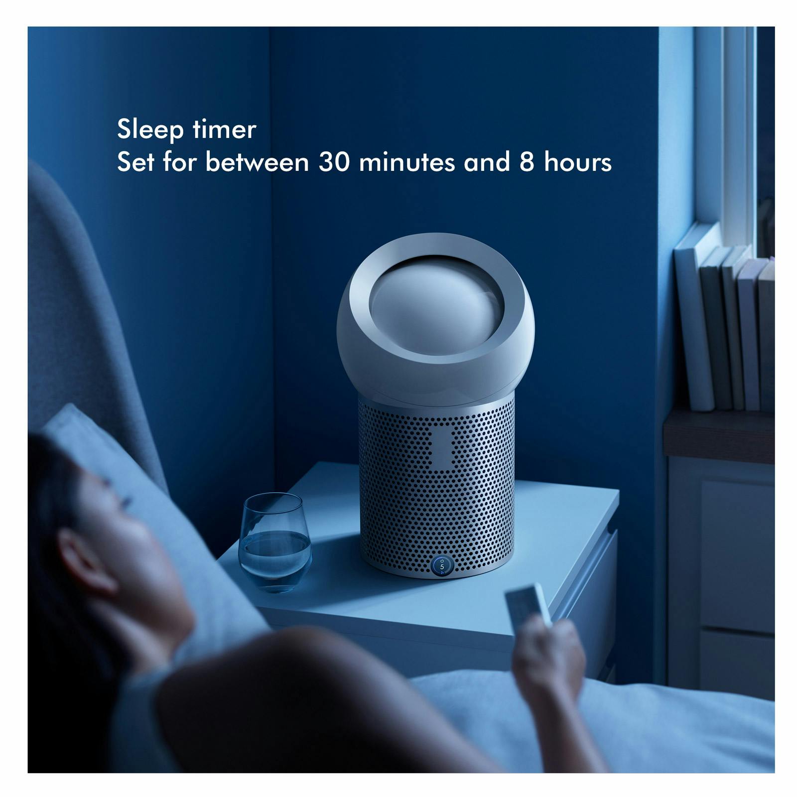 Dyson BP01WHITE Pure Cool Me Personal Purifying Fan in White & Silver