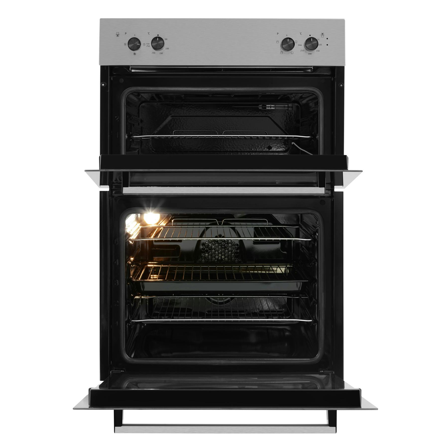 beko brdf21000x built in electric double oven