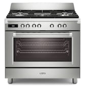 DeLonghi BS965MXX 90cm Wide Bassano Dual Fuel Range Cooker in Stainless S