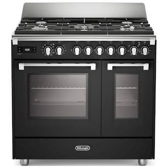 DeLonghi BS965TMXA 90cm Wide Bassano Dual Fuel Range Cooker in Anthracite