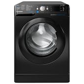Indesit BWE81496XKV Washing Machine in Black 1400 Spin 8Kg A Rated