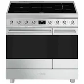 Smeg C92IMX2 90cm Symphony Classic Induction Range Cooker in Stainle